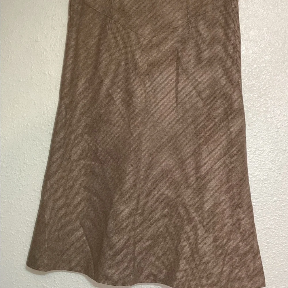 Banana Republic brown skirt size 8